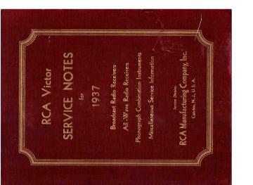 RCASN-Service Notes-1937 preview
